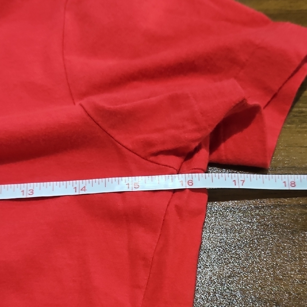 Classic Red Short Sleeve Tee - Picture 6 of 7